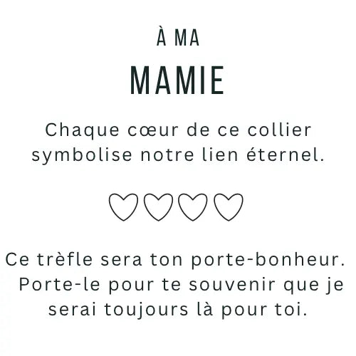 Collier Stella - Pour votre mamie My Store