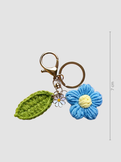 Bijou de Sac fleur au crochet